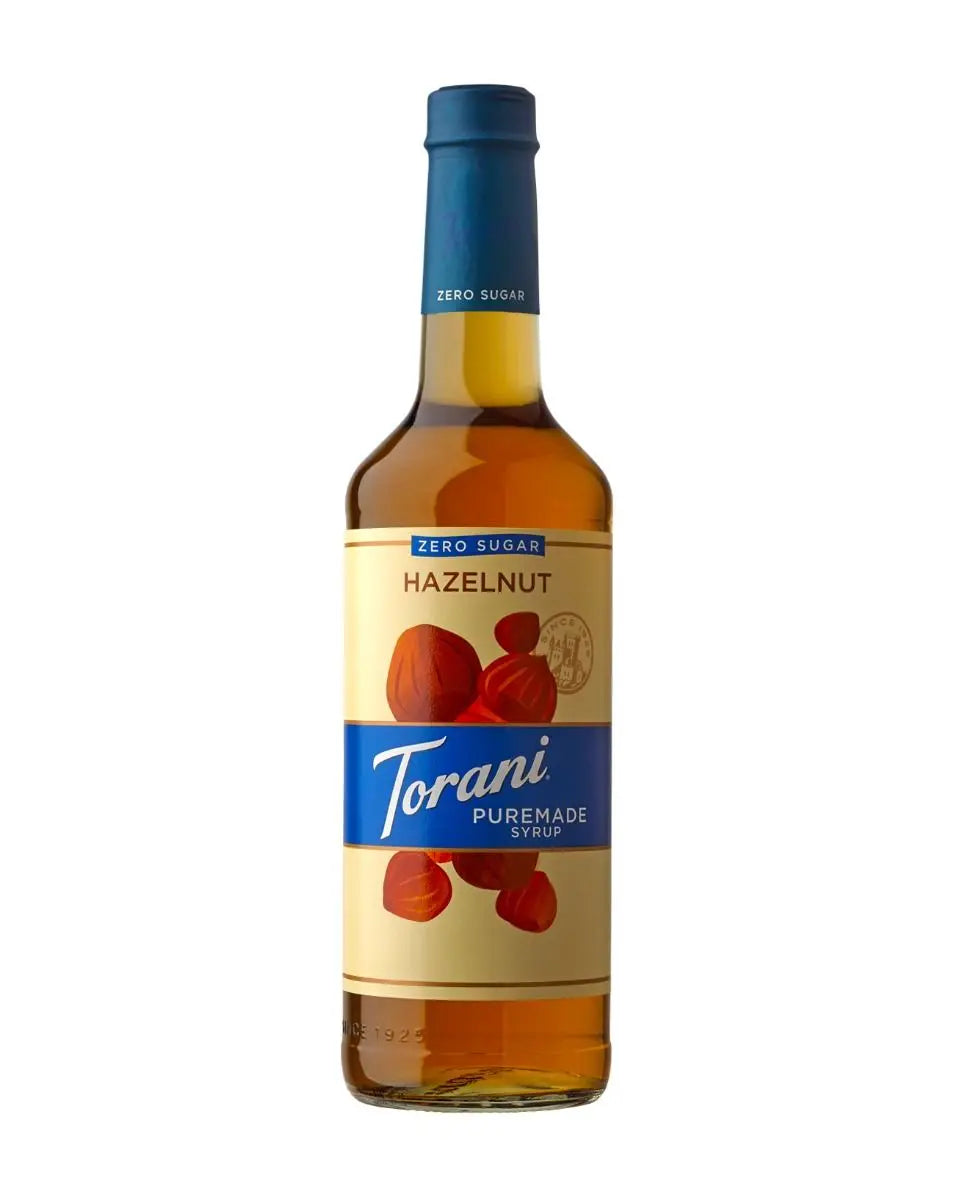 Torani Puremade Zero Sugar Hazelnut Syrup 750ml