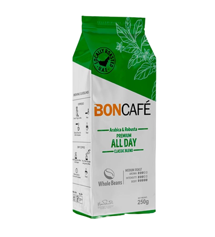 Boncafe Premium All Day Blend Whole Beans 250g