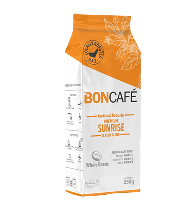 Boncafe Premium Sunrise Blend Whole Beans 250g