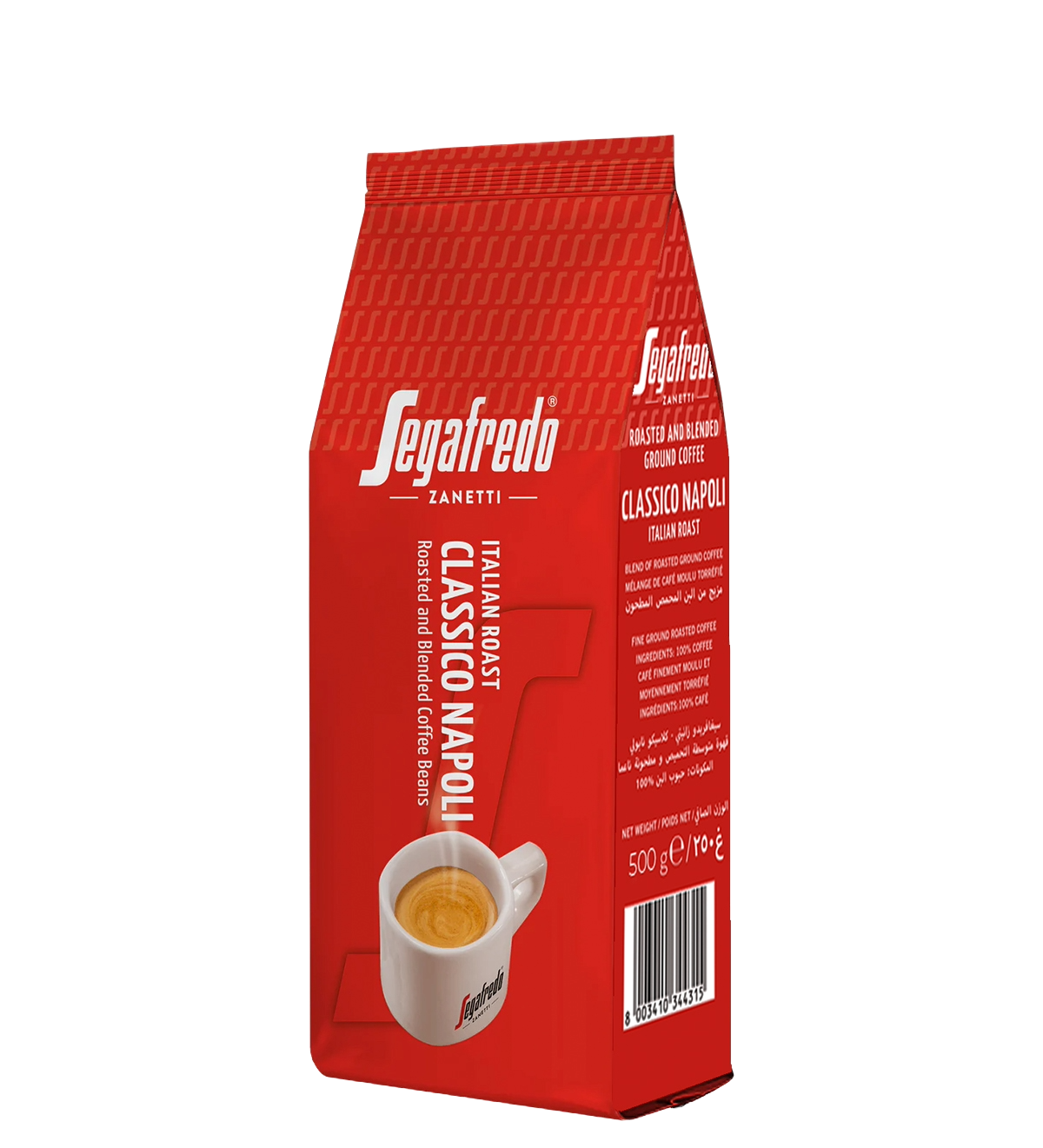 Segafredo Classico Napoli Coffee Beans 500g