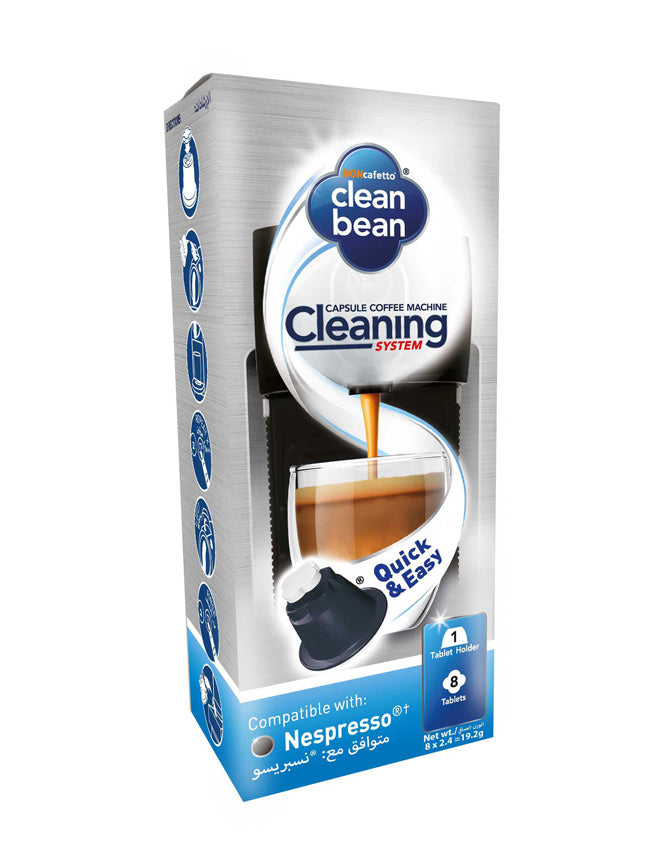 Clean Bean - Nespresso Compatible Cleaning Capsules - x 8