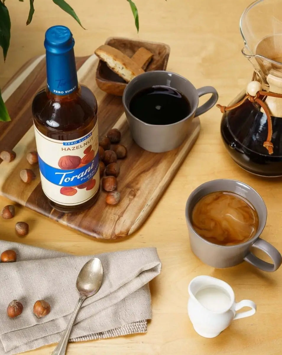 Torani Puremade Zero Sugar Hazelnut Syrup 750ml