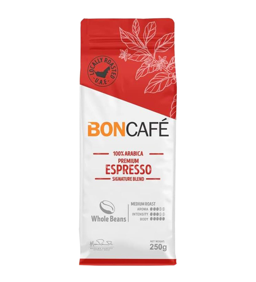 Boncafe Premium Espresso Blend Whole Beans 250g