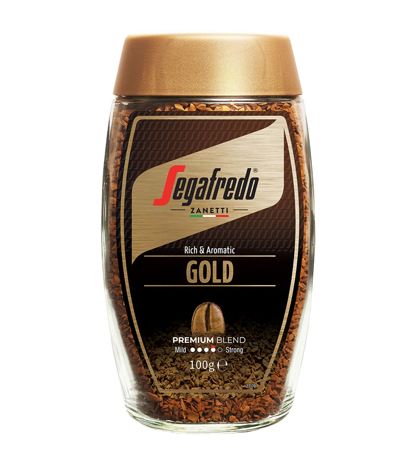 Segafredo Zanetti Gold Freeze-Dried Instant Coffee (100g)