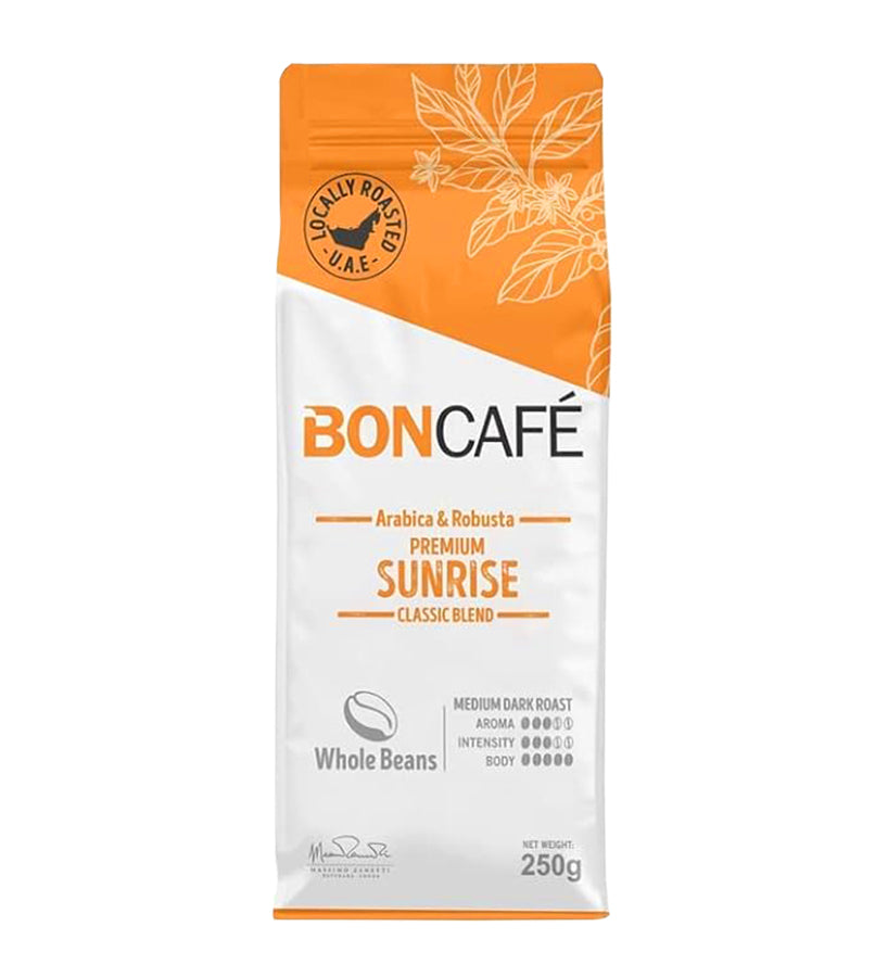 Boncafe Premium Sunrise Blend Whole Beans 250g