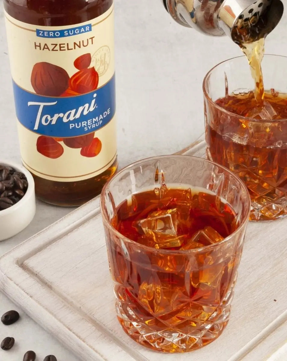 Torani Puremade Zero Sugar Hazelnut Syrup 750ml