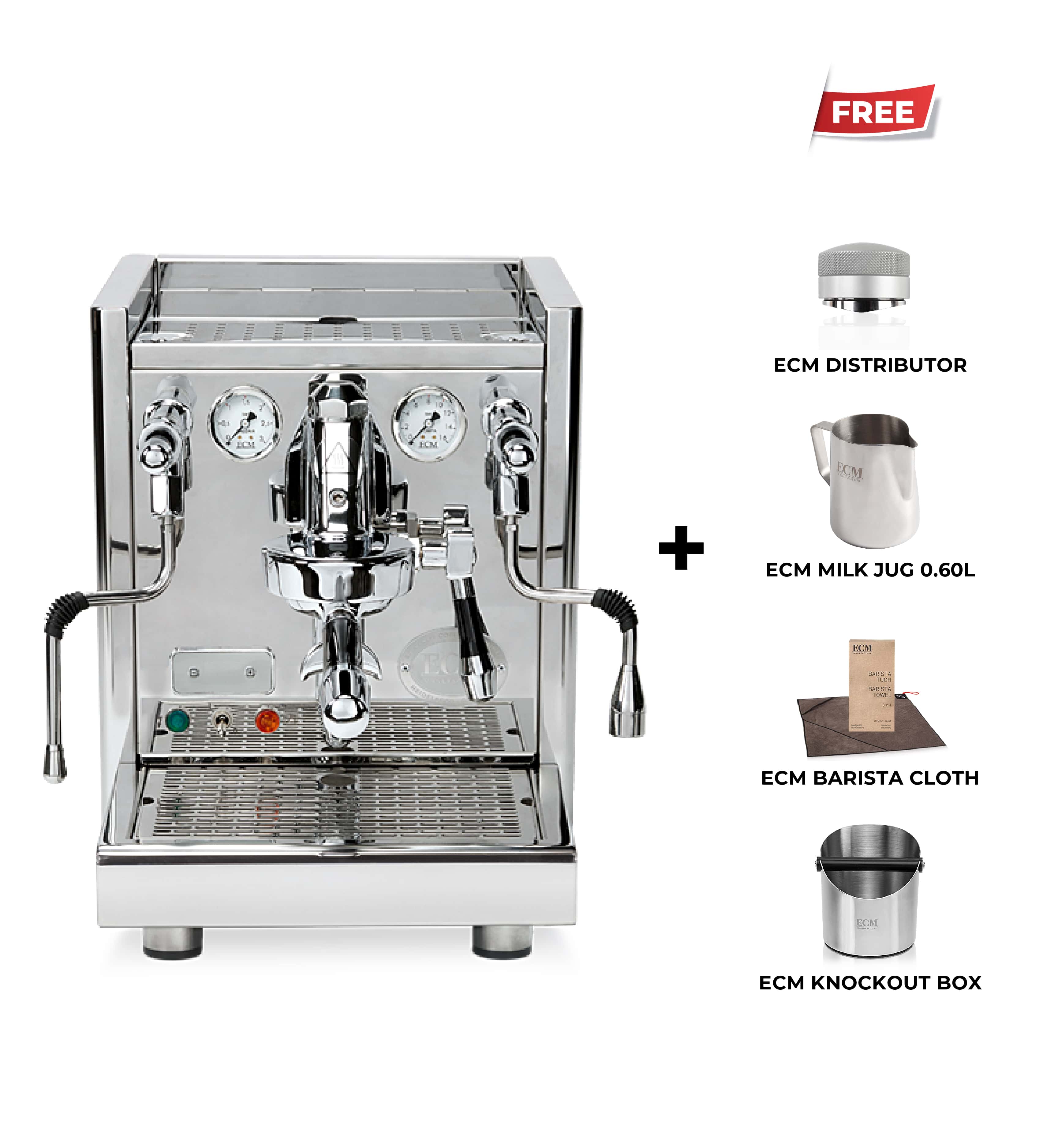 ECM Technika  Profi Coffee Machine + ECM Complimentary Tools (Free)